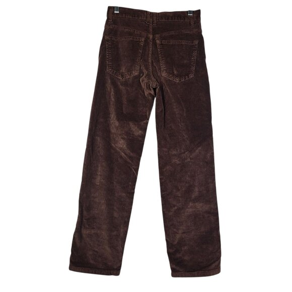 Free People We The Free Risk Taker High Rise Straight Corduroy Pants  Size 24 - Picture 3 of 12